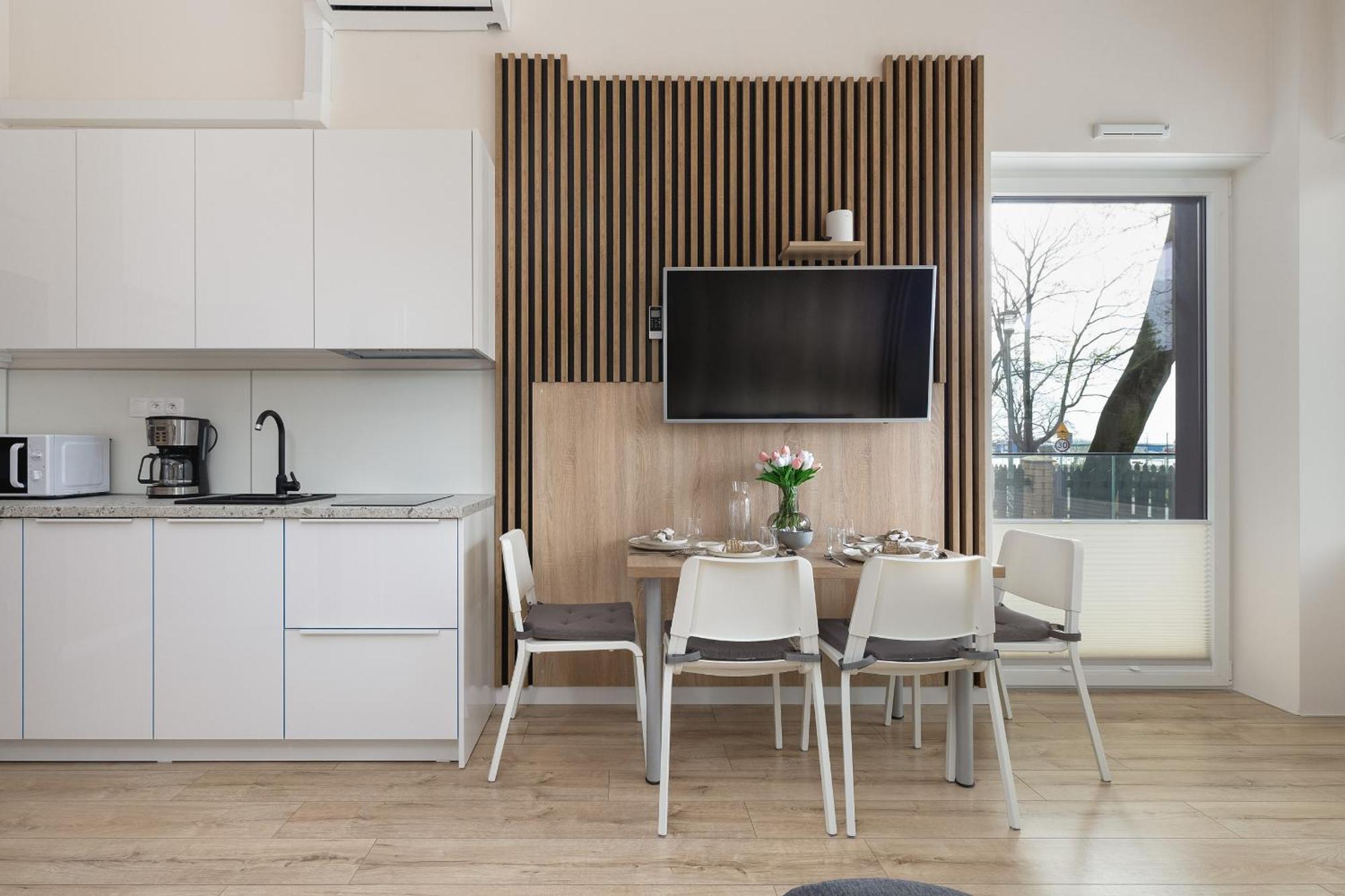 Modern Studio With Terrace And Parking In Swinoujscie By Noclegi Renters Kültér fotó