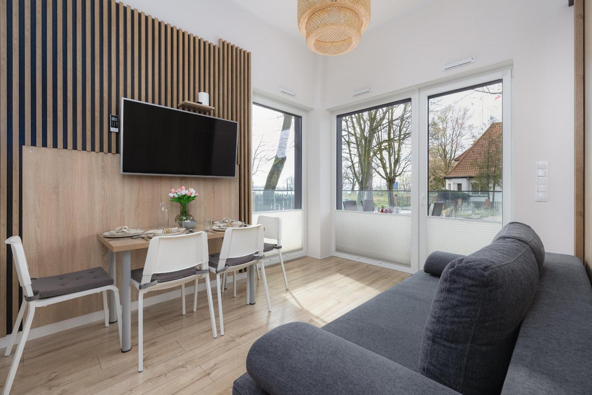 Modern Studio With Terrace And Parking In Swinoujscie By Noclegi Renters Kültér fotó