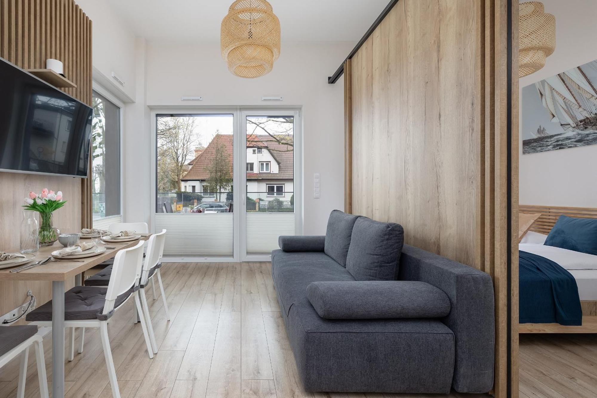 Modern Studio With Terrace And Parking In Swinoujscie By Noclegi Renters Kültér fotó